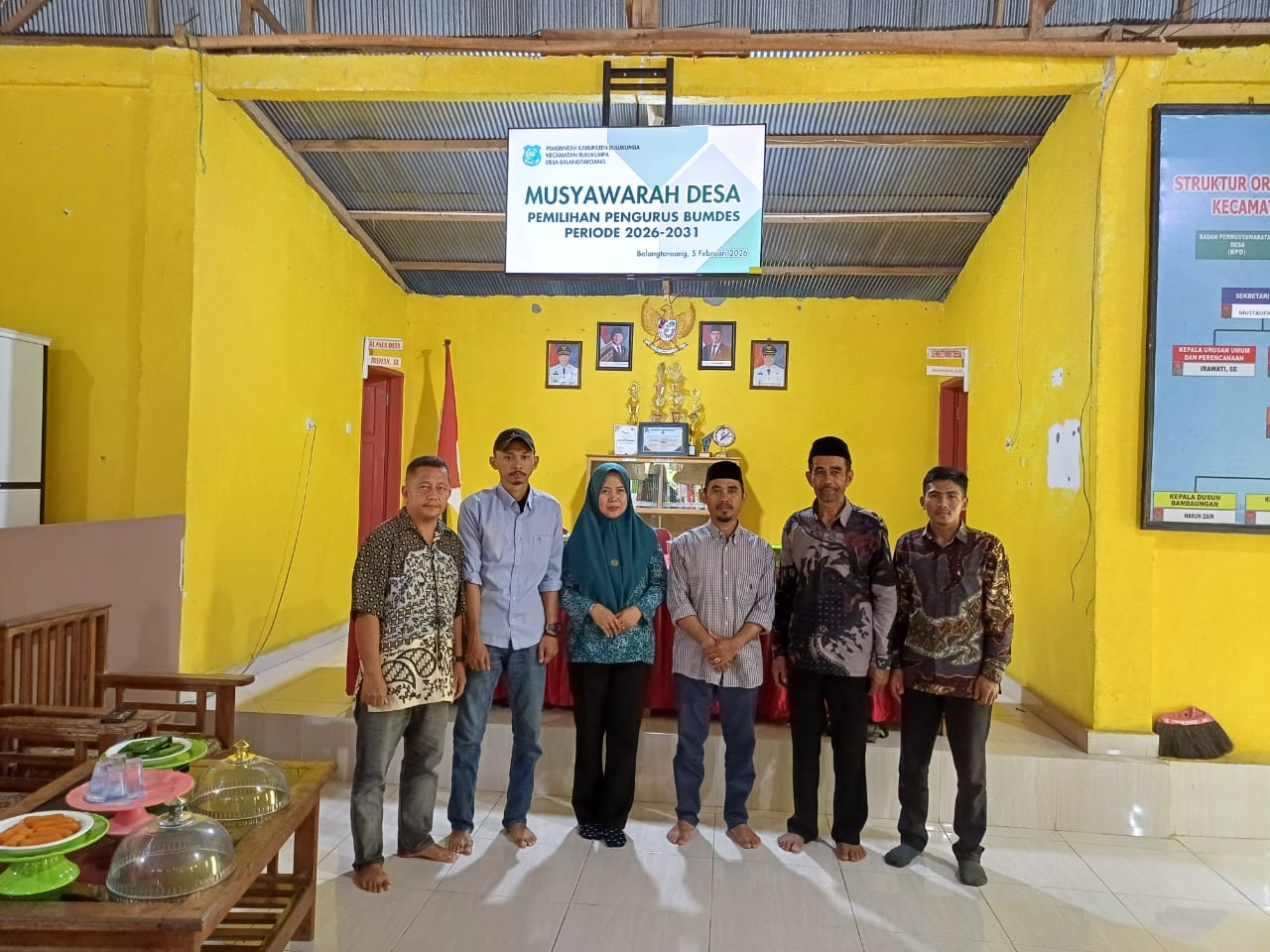 Pengurus BUMDes Lapatenteng Periode 2026-2031 Resmi Ditetapkan